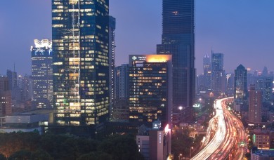 Shanghai blue hour