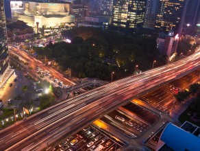 Jing’an Park @ dusk